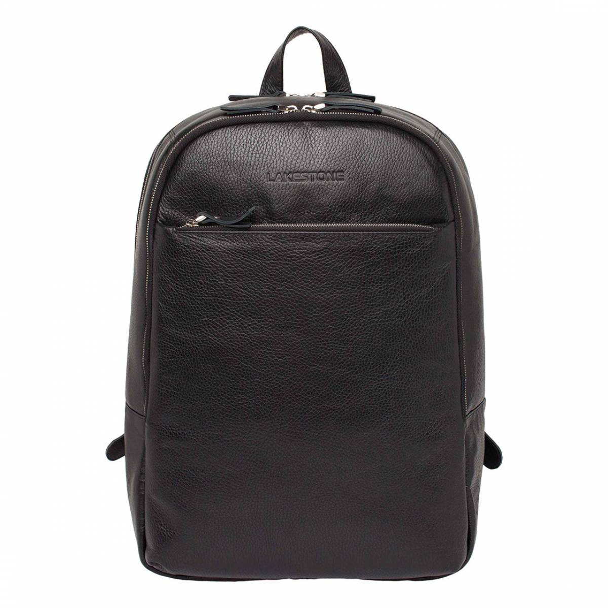 Кожаный мужской рюкзак для ноутбука Faber Black купить в Москве, цена ...